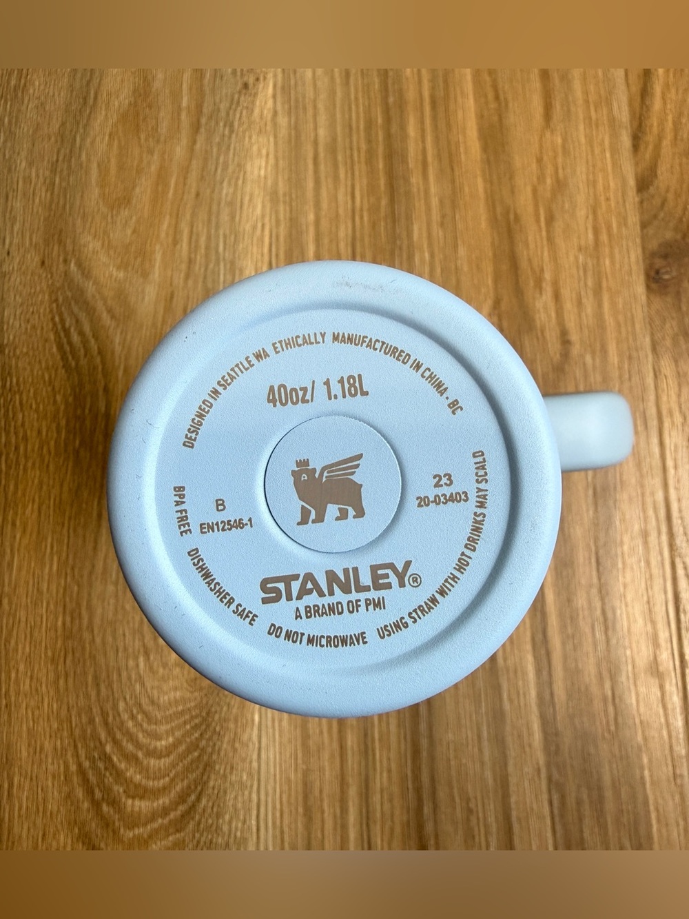 Stanley Quencher H2.0 40 oz Blue Floral Character Tumbler - Picture 6 of 6
